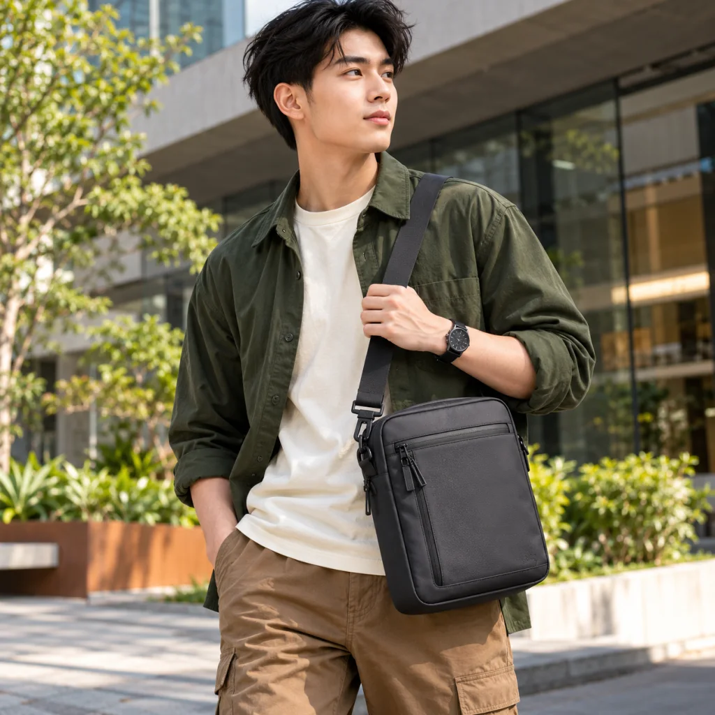 Túi Đeo Chéo Vải Dù Đựng iPad Chống Nước
