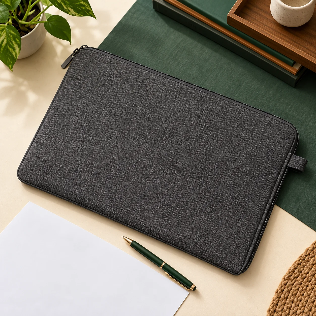 Túi Hồ Sơ Linen Dáng Mỏng Khổ A4